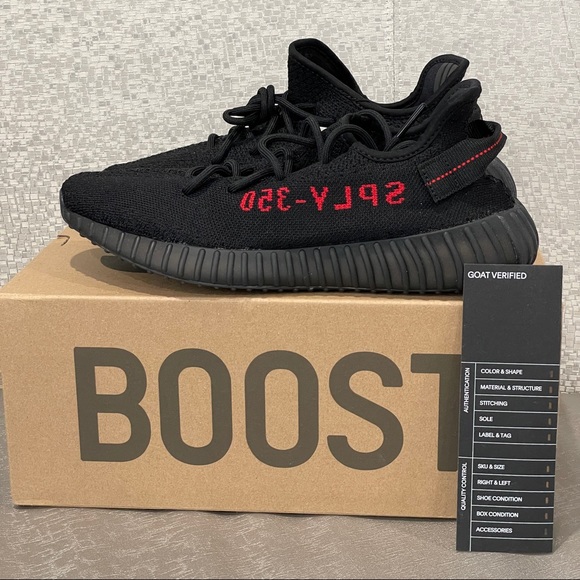 AUTHENTIC Yeezy Boost 350 Made by Adidas, New in the Box, size 10 - Picture 3 of 15